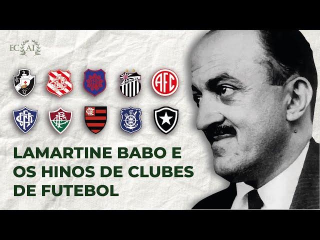 Lamartine e os HINOS de FUTEBOL: com o maestro Alexandre Innecco