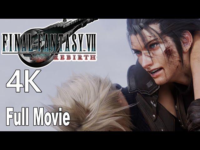 Final Fantasy 7 Rebirth All Cutscenes Game Movie 4K