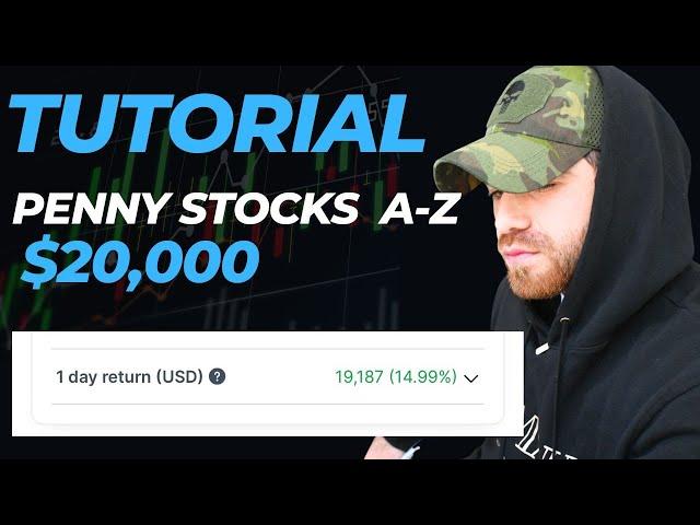 The Easiest Way To Make $20,000 Trading Penny Stocks (Trading Tutorial)