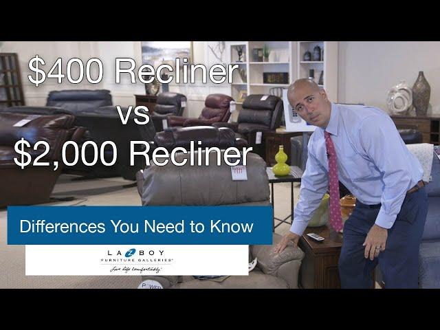 $400 Recliner vs $2,000 Recliner: 5 Differences You Need to Know