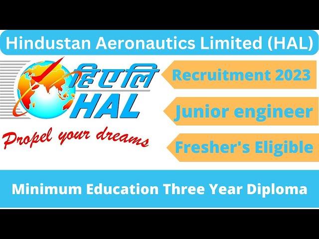 HAL Recruitment 2023 | HAL Notification 2023 | HAL Jobs 2023 | HAL Vacancy 2023 | Latest Jobs 2023