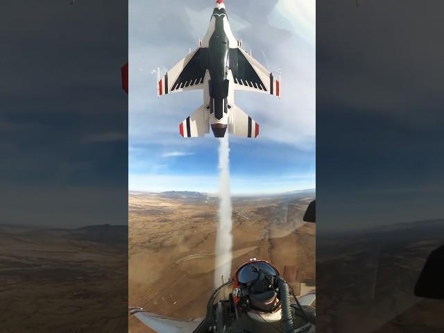 "Chasing the Dream: F-16 Aerobatics in Perfect Formation | Sky High Motivation #Shorts"