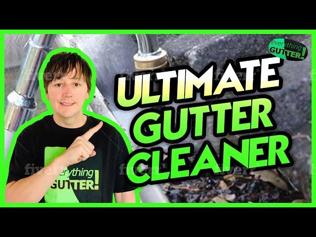 ULTIMATE GUTTER CLEANER - DOES Gutter edge cleaner really work? Gutter Stain Remover!