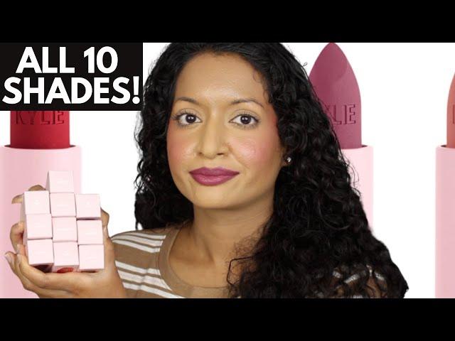 Kylie Cosmetics Matte Lipsticks Review & Swatches