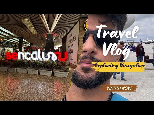 Bhopal Airport Vlog | Bhopal to Bangalore Journey | Indigo Airlines