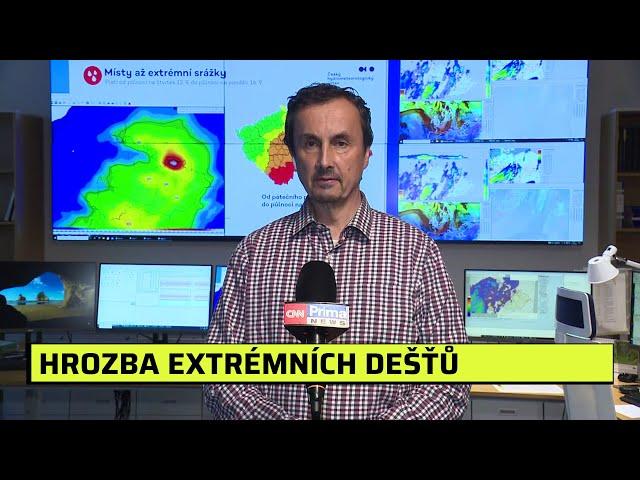 V Česku padnou limity 50leté vody. Meteorolog předpověděl, kdy se řeky začnou vylévat z břehů