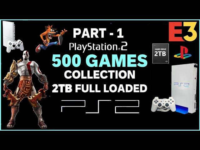 PS2 GAMES COLLECTION || PART 1 || 2TB FULLY LOADED 500 GAMES || TAMIL ||