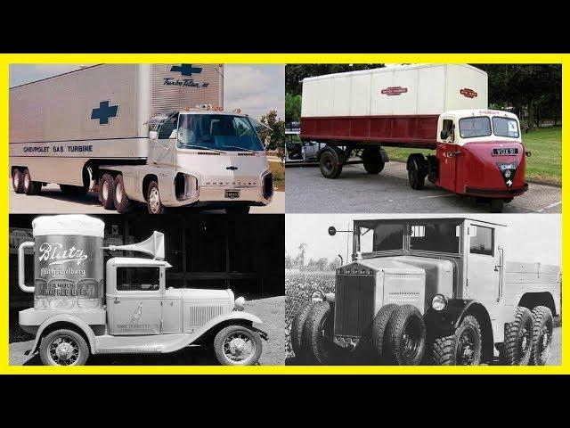 Strange and Unusual Vintage Trucks.