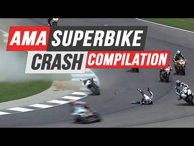 AMA Superbike Crash Compilation