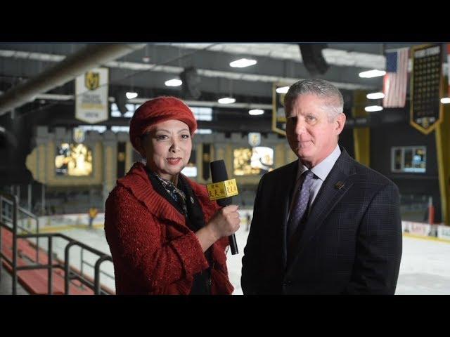 Las Vegas Chinese Daily News interview Kerry  W. Bubolz President of Golden Knight