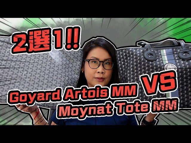 Goyard Artois VS Moynat Oh! Tote Ruban手袋包包分享 | 黑咪