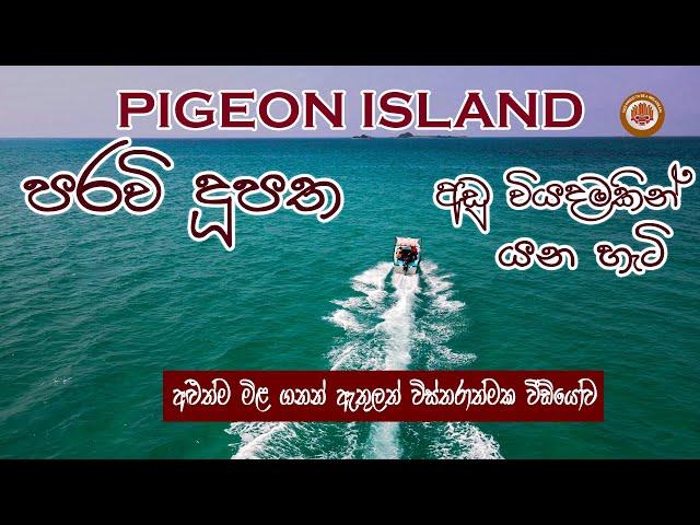 ත්‍රීකුණාමලේ පරවි දූපත බලන්න අඩු වියදමකින් යන විදියPIGEON ISLAND TRAVEL, CHARGES