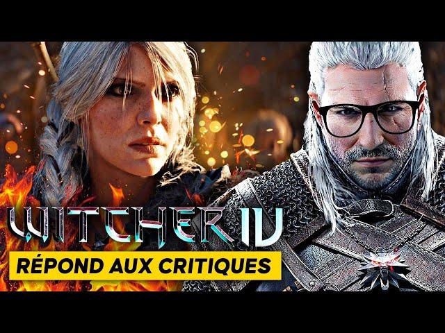 THE WITCHER 4 : CD Projekt répond aux CRITIQUES  Ciri, Unreal Engine 5, Sapkowski, Geralt de Riv