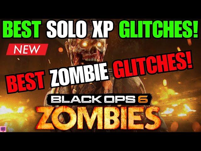 BEST BLACK OPS 6 ZOMBIES GLITCHES AFTER PATCH! NEW SOLO UNLIMITED XP GLITCH + BEST BO6 CAMO GLITCHES