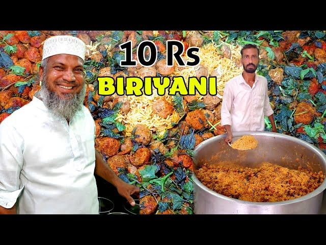 Lowest Price 10rs Biriyani Bhai Shop | Karthiks view | Tamil Food Review