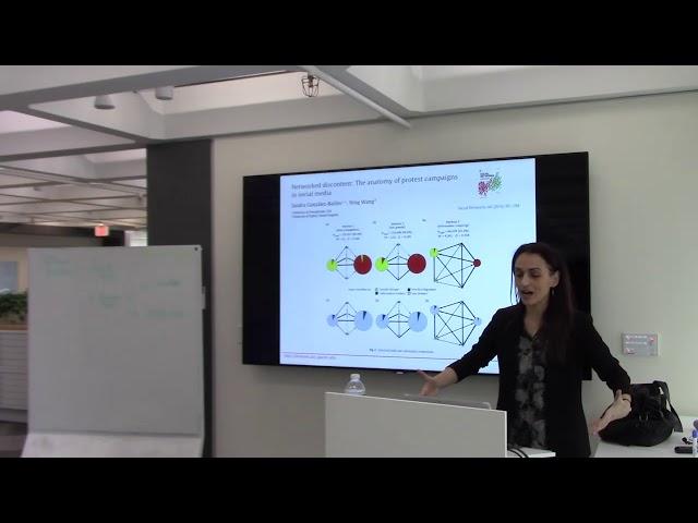 Sandra González-Bailón "Networks and the Unintended Consequences of Communication"