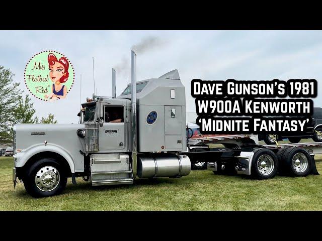 Dave Gunson’s 1981 W900A Kenworth ‘Midnite Fantasy’ Truck Tour