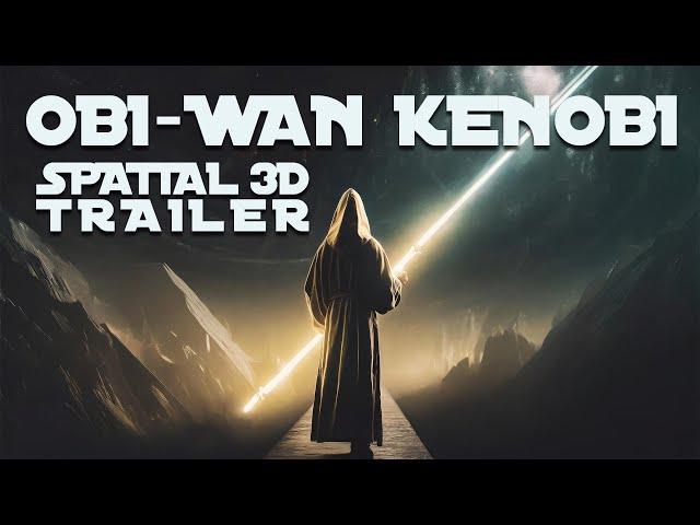 Obi-Wan Kenobi Trailer in Spatial 3D - SBS Stereoscopic Video - 2D to 3D Conversion by AIPOP-3D