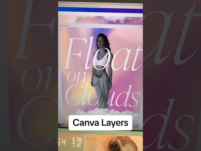 Canva Tips & Tricks - Layers #canvatips #design #canva