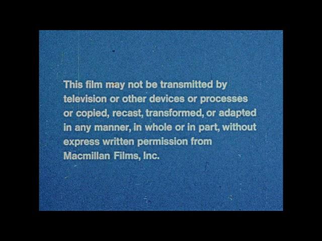 Films Incorporated/Film May Not Be Transmitted Screen/Macmillan Films (1971)