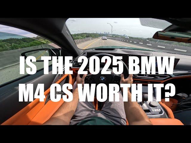 IS THE 2025 BMW M4 CS WORTH IT + THRILLING POV DRIVING IN A 2024 BMW M4 | WEALTH & WISDOM WEDNESDAYS