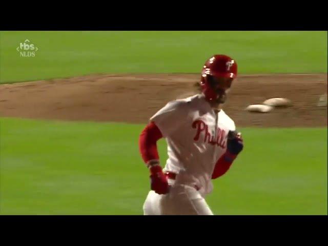 Bryce Harper Stare Down Orlando Arcia After Both Homers Atlanta Braves Vs Phillies Highlights