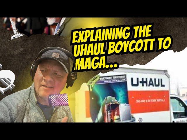 Trump Voter Doesn’t Get The U-Haul Boycott LIKE COMMENT SHARE