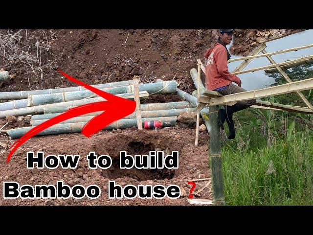 How to build bamboo house fast | DIY