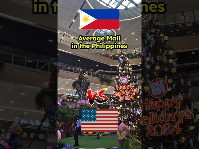 Malls in The Philippines vs in America!