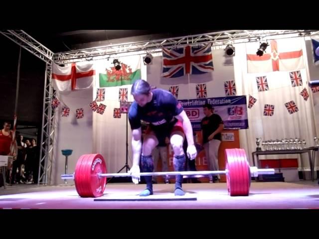 Tom Martin 350kg Deadlift