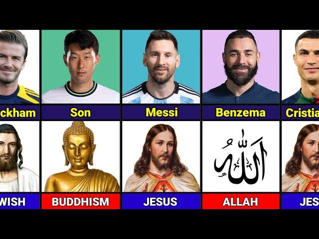 GOD Of Famous Football Players