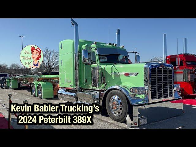 Kevin Babler Trucking’s 2024 Peterbilt 389X Truck Tour