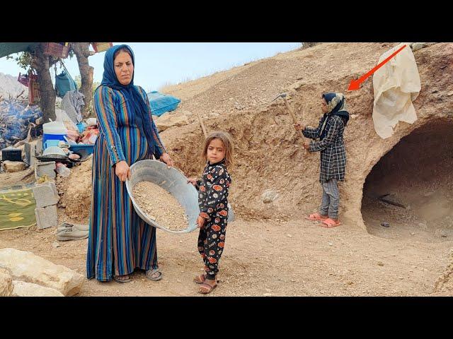 Hard Nomadic Life: A Single Mother's Battle for Survival