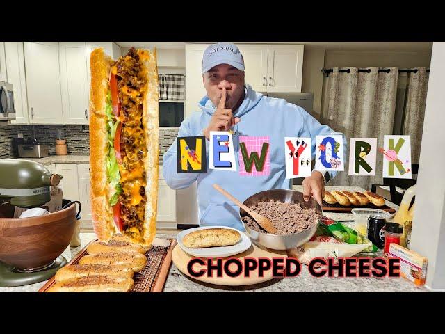 NYC Gourmet Style Chopped Cheese