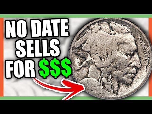 NO DATE BUFFALO NICKEL SELLS FOR GOOD MONEY - RARE NICKELS WORTH MONEY!!