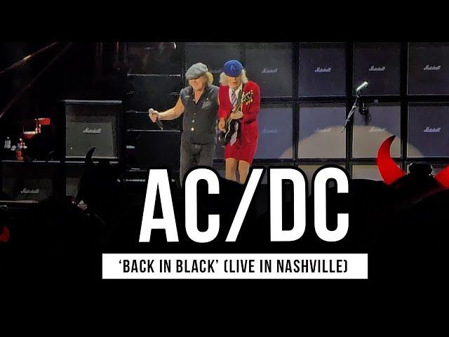 AC/DC Performs 'Back in Black' Live in Nashville | 5.21.25