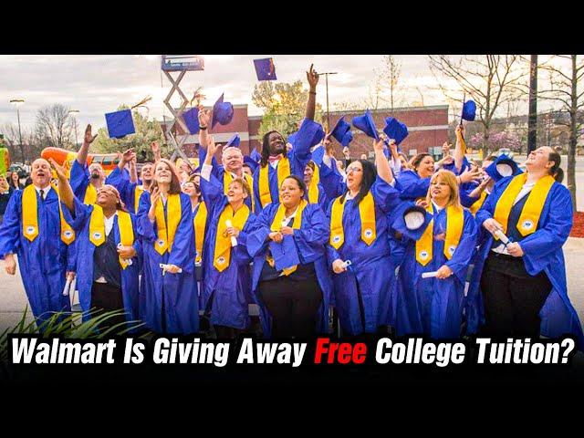 Walmart Is Giving Free College Tuition To ALL Employees