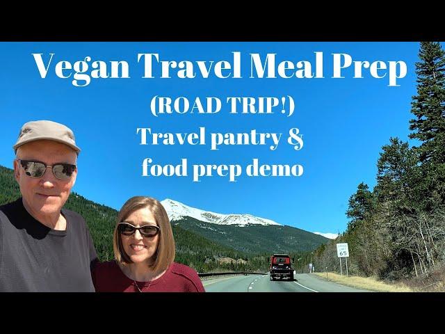 Vegan Travel Meal Prep (Travel pantry and food prep demo) by Nutmeg Notebook