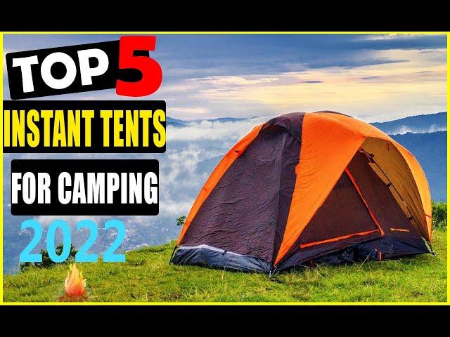 Top 5 Best Instant Tents For Camping Reviews | Best Easiest Tent for Camping 2022 |