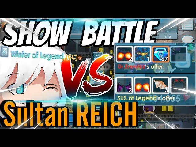 Show King VS Sultan REICH | Growtopia Indonesia