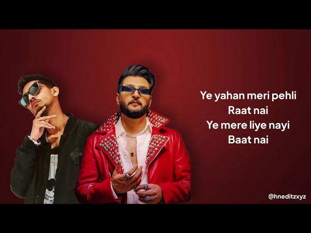 BTDT - Talha Anjum (Lyrics) | Bilal Saeed | Ye Yahan Meri Pehli Raat Nahi | Punjabi Song 2024