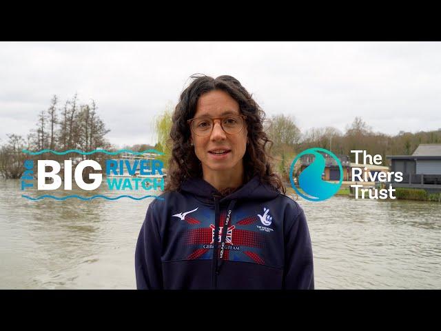 Olympian and Rower Imogen Grant wants your help with the Big River Watch from The Rivers Trust