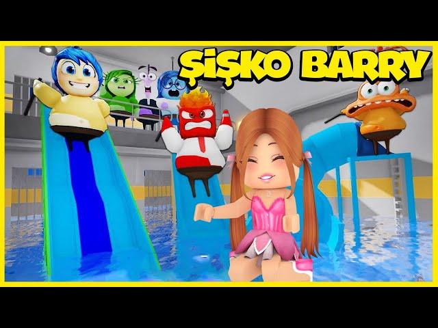 ŞİŞKO BARRY SU BASMIŞ AQUAPARK YAPMIŞ  WATERPARK BARRY'S PRISON RUN! KÜBRA NİSA