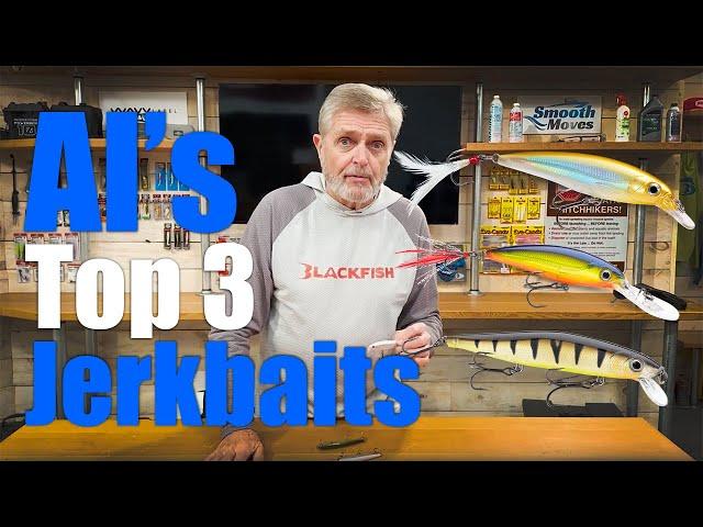 Al Lindner’s Top 3 Favorite Jerkbaits (On The Planet)