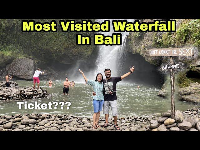 BALI's MOST VISITED WATERFALL - Tegenungan Waterfall in Ubud