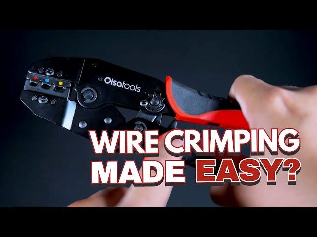 Effortlessly Crimp Wires with the Best Ratcheting Wire Crimper!