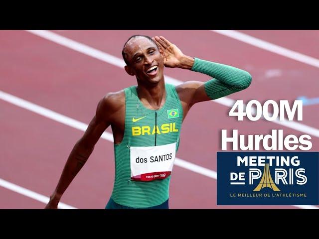 ALISON DOS SANTOS 1ST PLACE MEN'S 400M HURDLES - PARIS DIAMOND LEAGUE - MEETING DE PARIS 2024