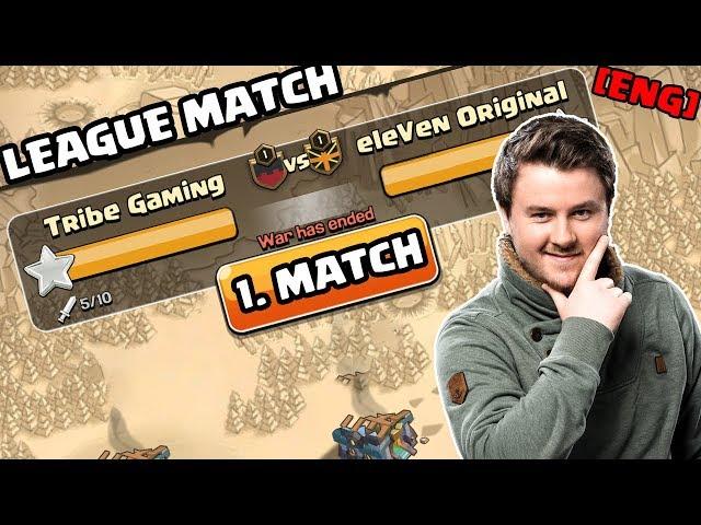 ESL Meisterschaft with 20.000 € Pricemoney | Tribe Gaming vs eleVen Original | #clashofclans