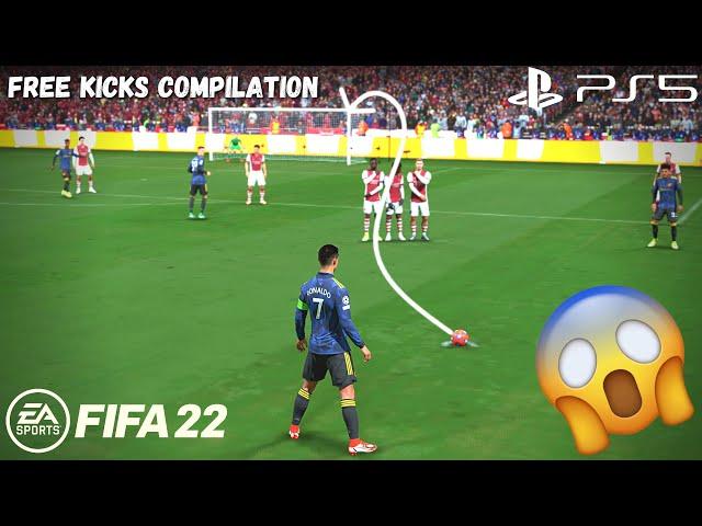 FIFA 22 - Free Kicks Compilation #1 | 4K