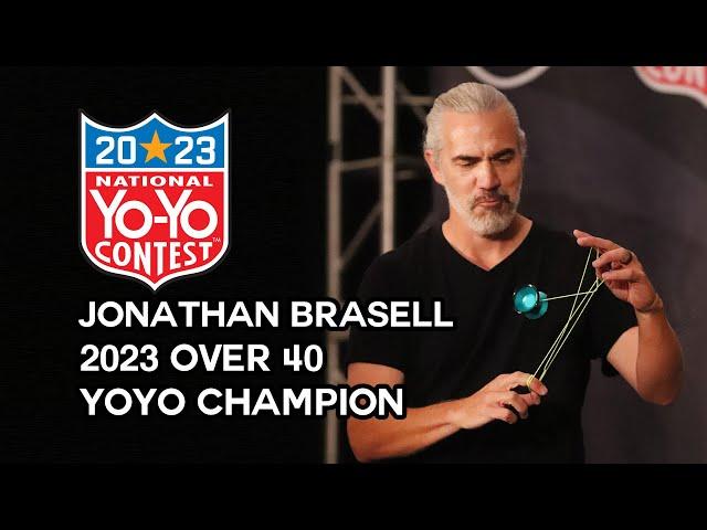 Jonathan Brasell — 1st — Over 40  — National YoYo Contest 2023